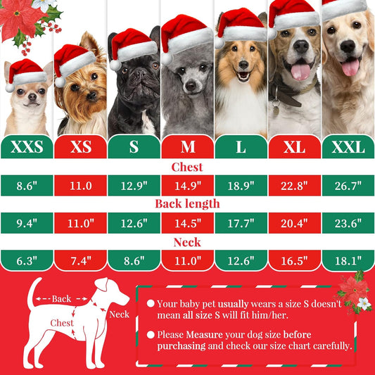 Adorable Knitted Dog Christmas Sweater with Cute Reindeer Design - Perfect Holiday Outfit for Small, Medium, and Large Pets!