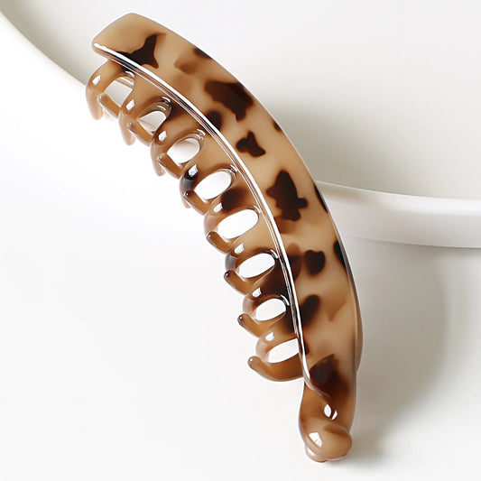Stylish Matte Banana Hair Clip - Fish Shaped Ponytail Headband for Women - Perfect Hair Accessory for Any Occasion