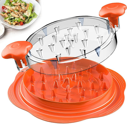 Effortless Shredding with the Orange Chicken Shredder Tool - Perfect for Chicken, Pork, and Beef!