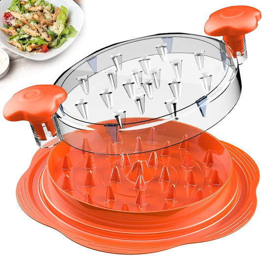 Effortless Shredding with the Orange Chicken Shredder Tool - Perfect for Chicken, Pork, and Beef!