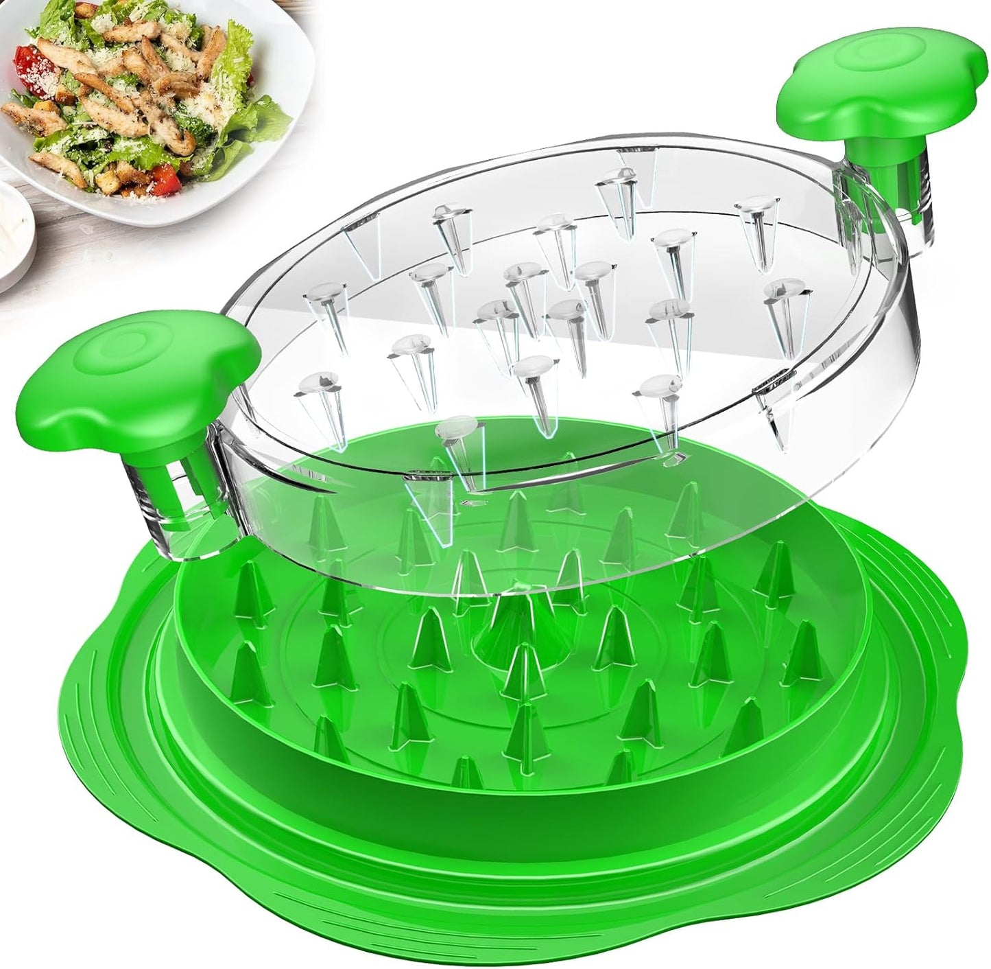 Effortless Shredding with the Orange Chicken Shredder Tool - Perfect for Chicken, Pork, and Beef!