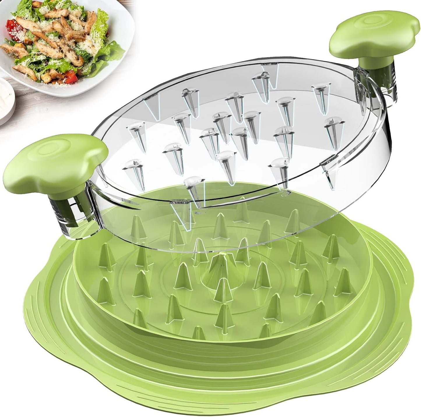 Effortless Shredding with the Orange Chicken Shredder Tool - Perfect for Chicken, Pork, and Beef!