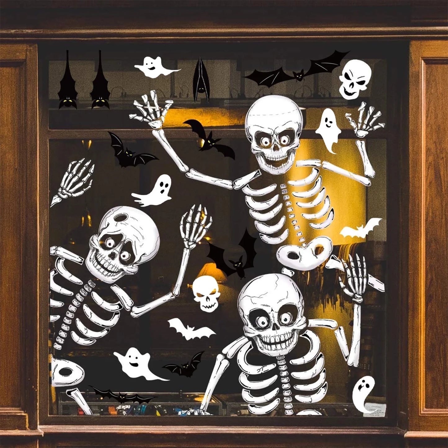 Spook-tacular Halloween Window Clings: Scary Handprint & Footprint Stickers to Haunt Your Neighbors!