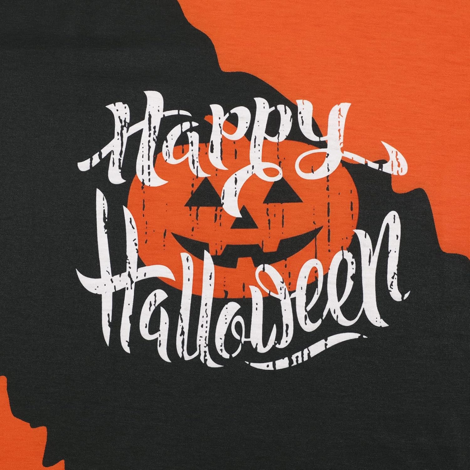 Halloween Shirt Pumpkin Face Graphic Womens Long Sleeve Shirts Crewneck Tops