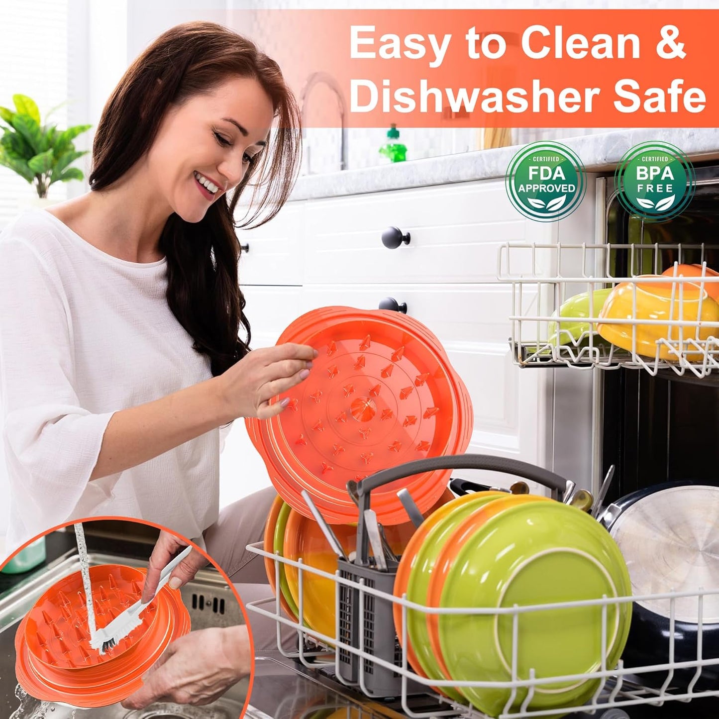 Effortless Shredding with the Orange Chicken Shredder Tool - Perfect for Chicken, Pork, and Beef!