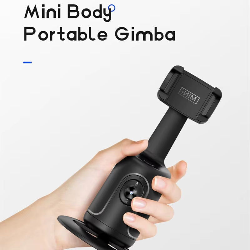 360 Face Tracking Rotation Gimbal Stabilizer Monopod Desktop 
