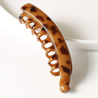 Stylish Matte Banana Hair Clip - Fish Shaped Ponytail Headband for Women - Perfect Hair Accessory for Any Occasion